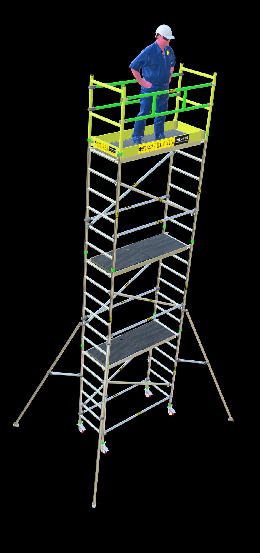 Schach aluminium access tower or platform