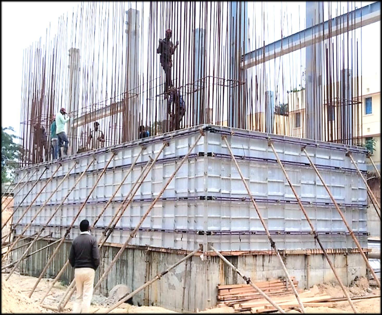 Schach aluminium formwork system or component