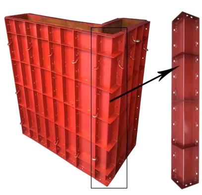 Steel formwork system
