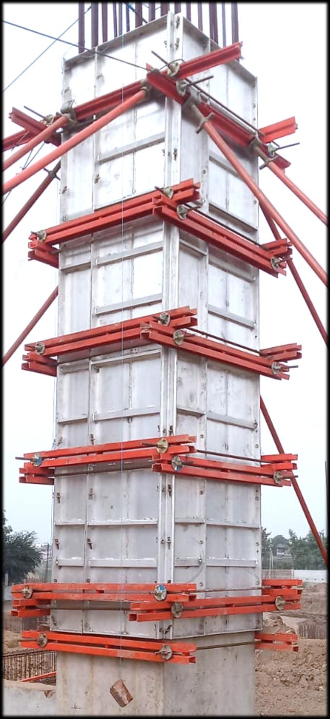 Schach aluminium formwork system or component