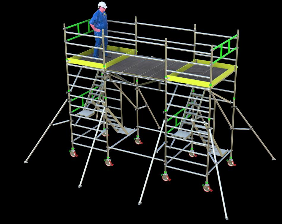 Schach aluminium access tower or platform
