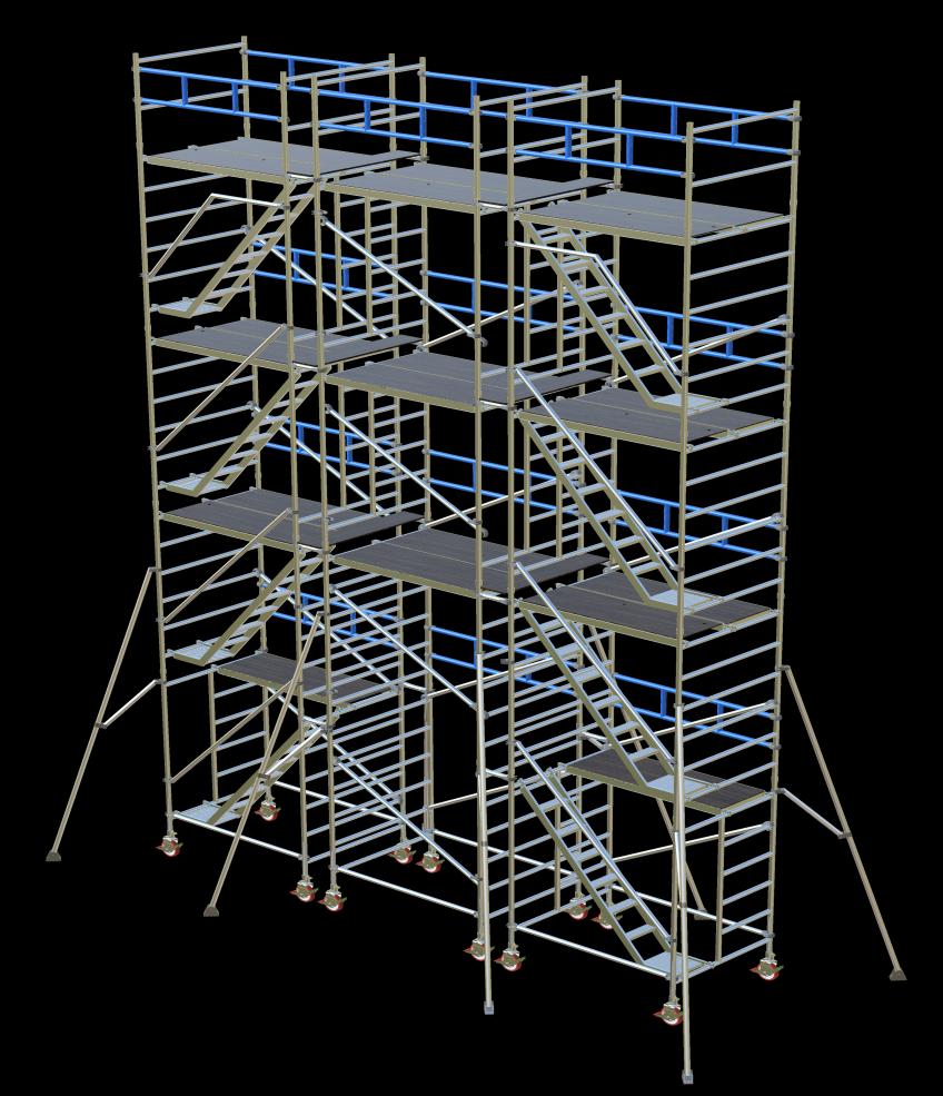 Schach aluminium access tower or platform